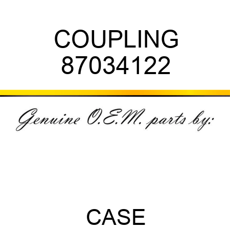 COUPLING 87034122
