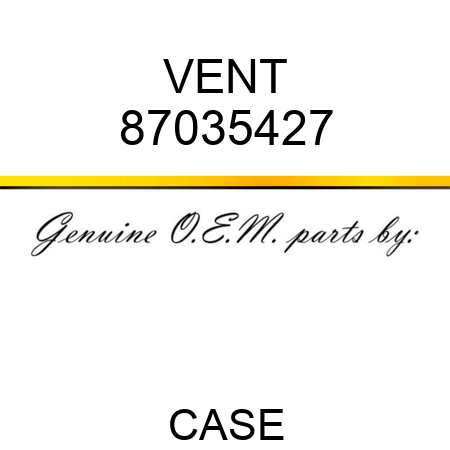 VENT 87035427