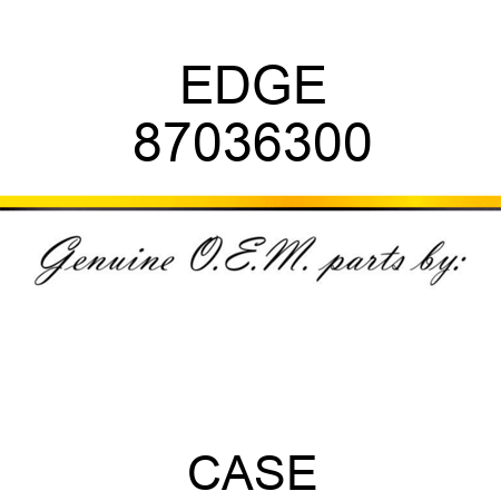 EDGE 87036300