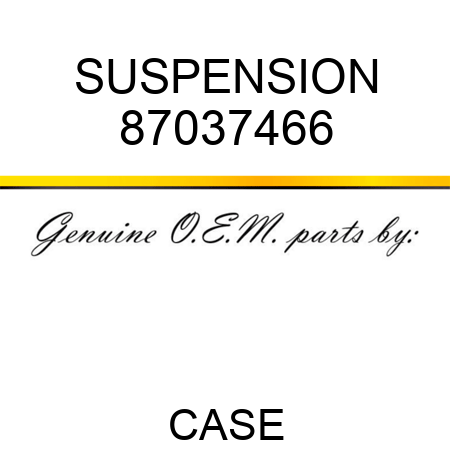 SUSPENSION 87037466