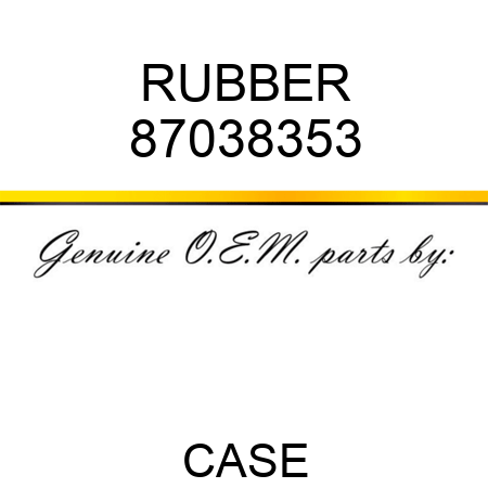 RUBBER 87038353
