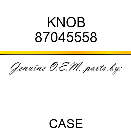KNOB 87045558