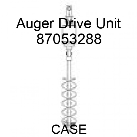 Auger Drive Unit 87053288