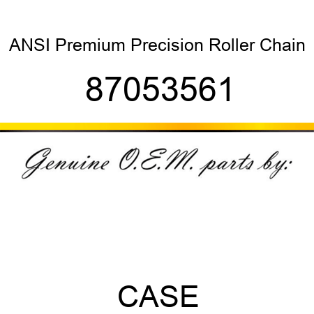 ANSI Premium Precision Roller Chain 87053561