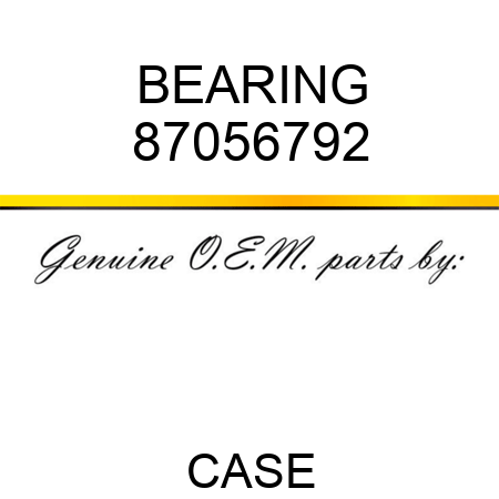 BEARING 87056792