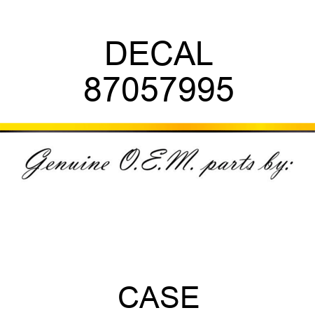 DECAL 87057995