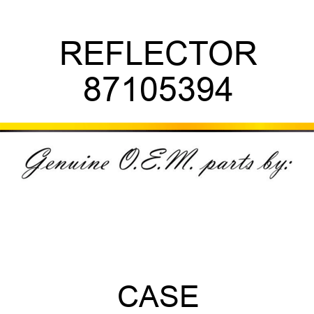 REFLECTOR 87105394
