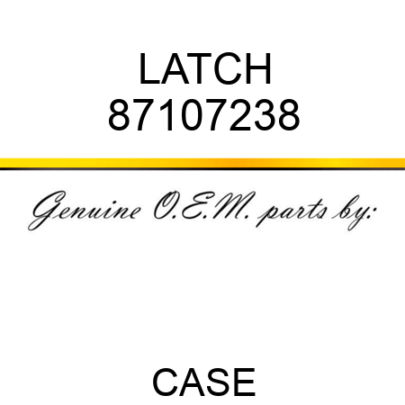 LATCH 87107238