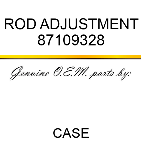 ROD, ADJUSTMENT 87109328