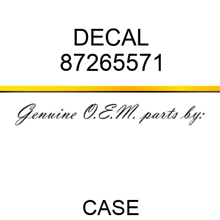 DECAL 87265571