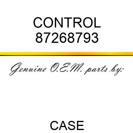 CONTROL 87268793