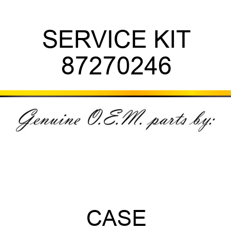 SERVICE KIT 87270246