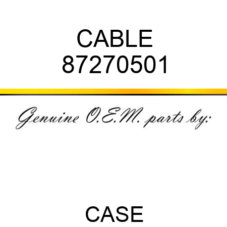 CABLE 87270501