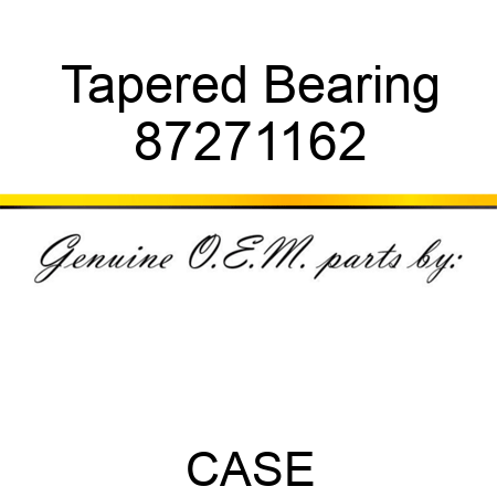 Tapered Bearing 87271162