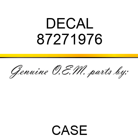 DECAL 87271976