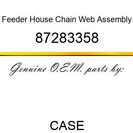 Feeder House Chain Web Assembly 87283358