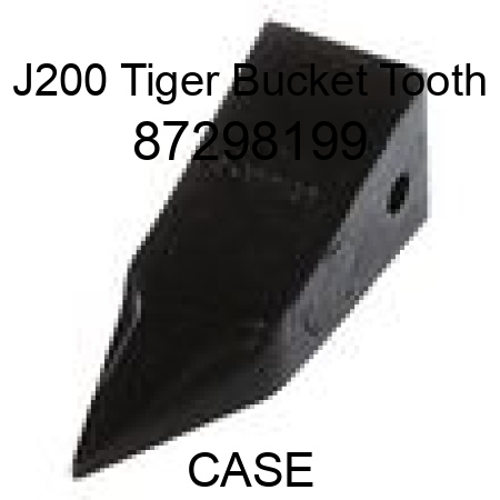 J200 Tiger Bucket Tooth 87298199