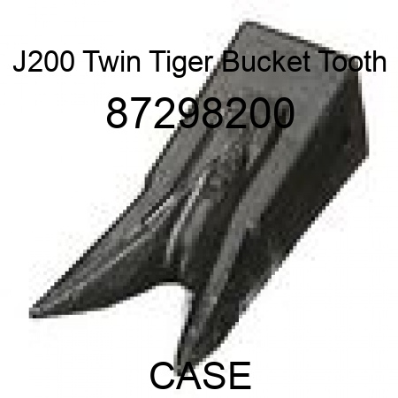 J200 Twin Tiger Bucket Tooth 87298200