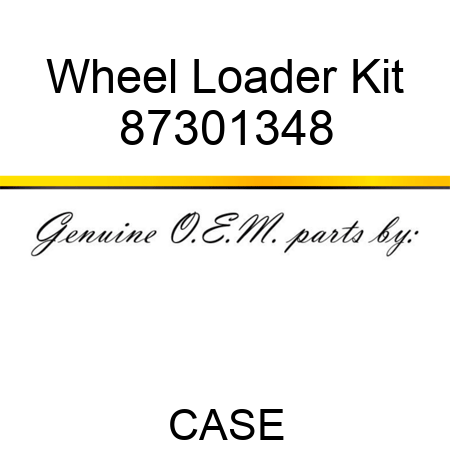 Wheel Loader Kit 87301348