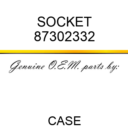 SOCKET 87302332