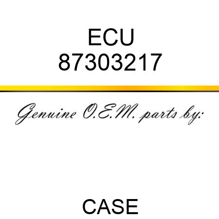 ECU 87303217
