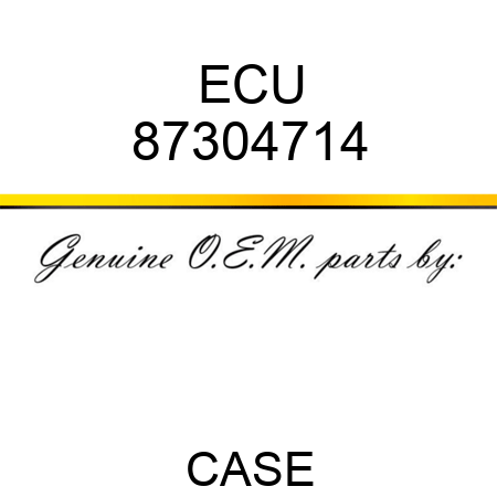 ECU 87304714
