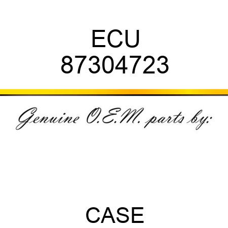 ECU 87304723