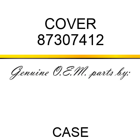 COVER 87307412