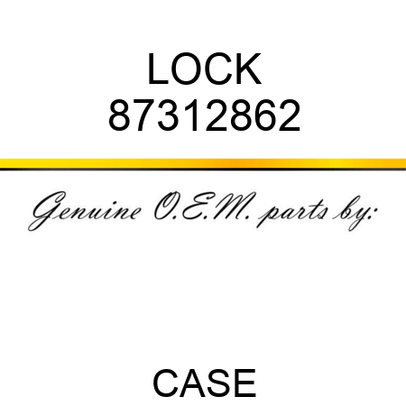 LOCK 87312862