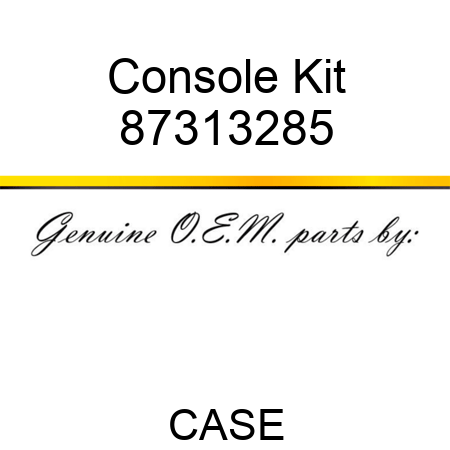 Console Kit 87313285