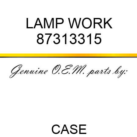 LAMP, WORK 87313315