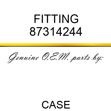 FITTING 87314244