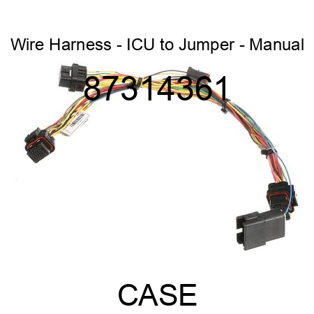 Wire Harness - ICU to Jumper - Manual 87314361