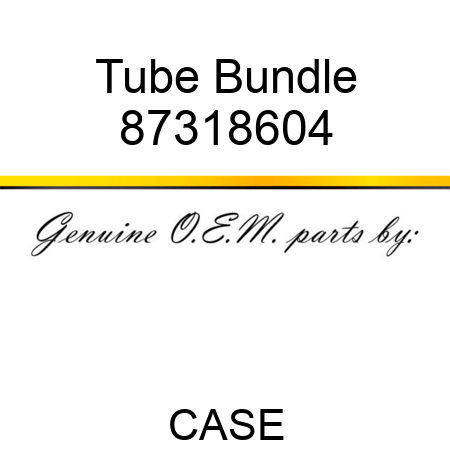 Tube Bundle 87318604
