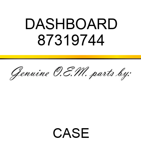 DASHBOARD 87319744