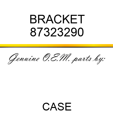 BRACKET 87323290
