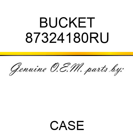BUCKET 87324180RU