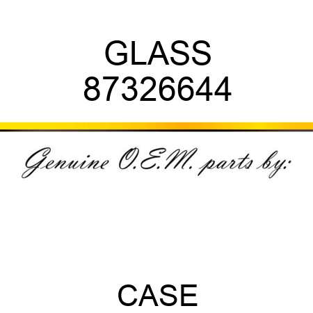 GLASS 87326644
