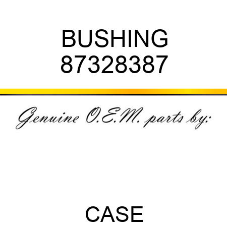 BUSHING 87328387