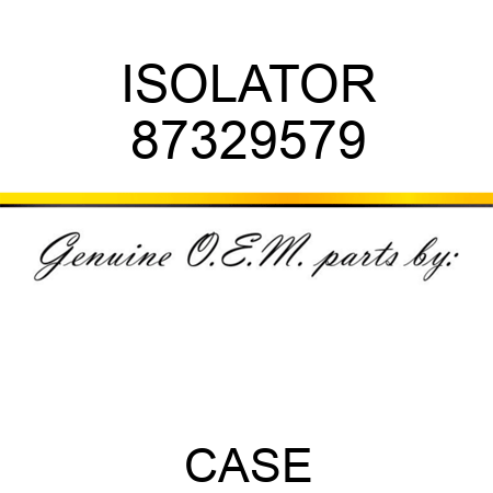 ISOLATOR 87329579