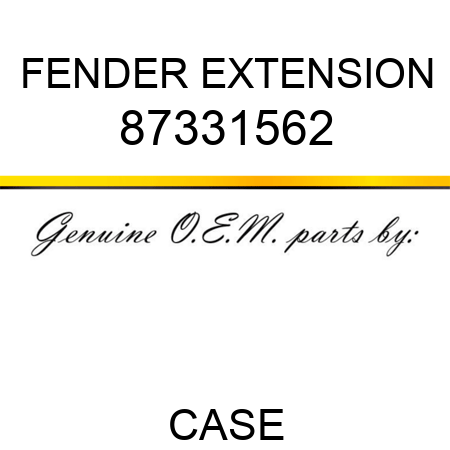 FENDER EXTENSION 87331562