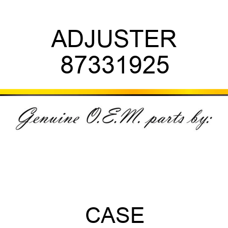 ADJUSTER 87331925
