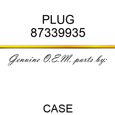 PLUG 87339935