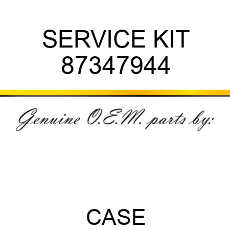 SERVICE KIT 87347944