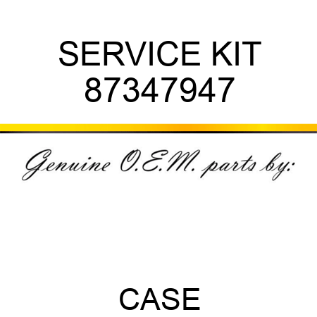 SERVICE KIT 87347947