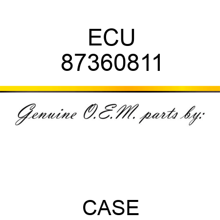ECU 87360811