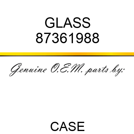 GLASS 87361988