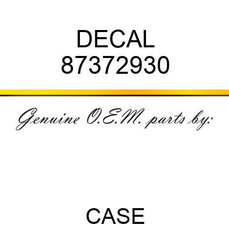 DECAL 87372930