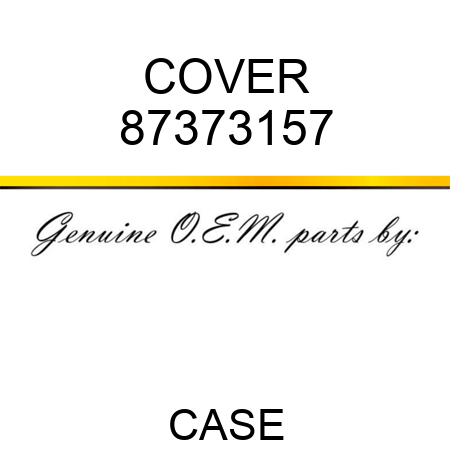 COVER 87373157