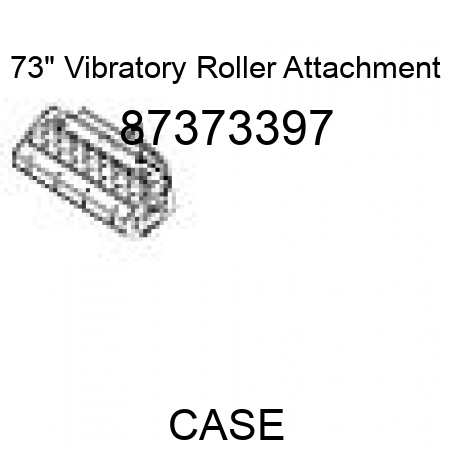 73" Vibratory Roller Attachment 87373397
